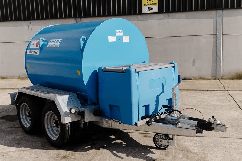 Dieseltank på hengerunderstell