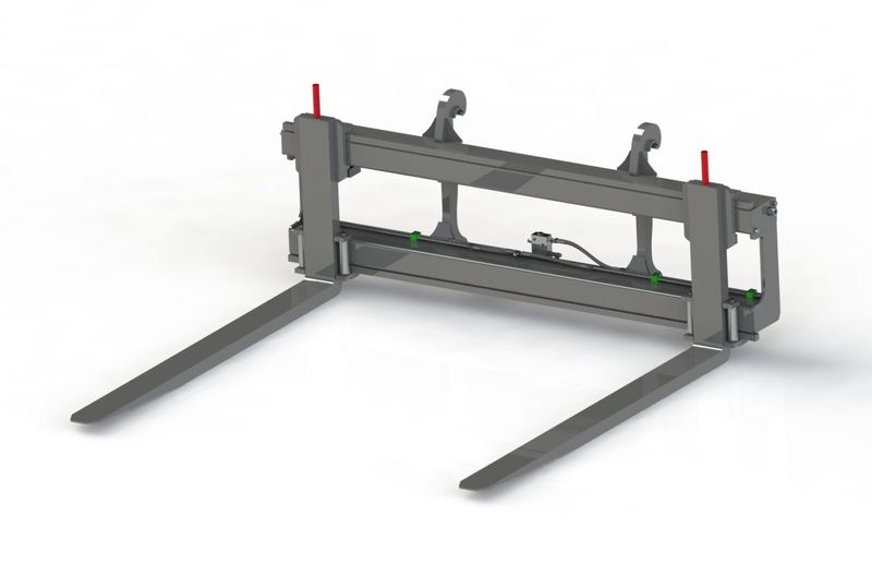 Hydraulisk pallegaffel store BM 2400/2000 8000 kg  