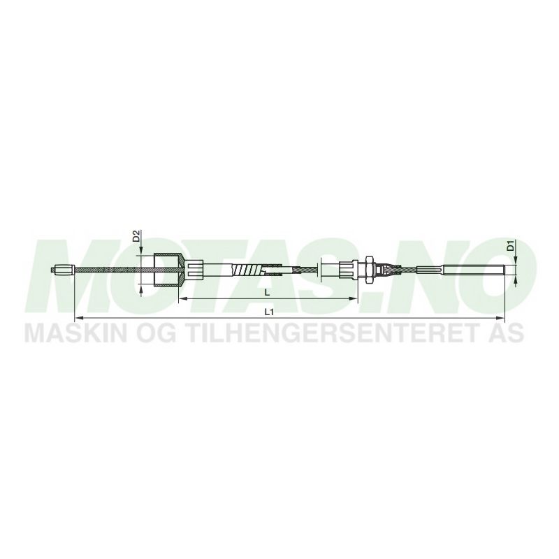 Bremsewire BPW (730/955)
