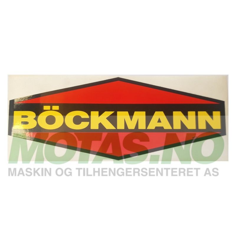 Klistremerke Böckmann logo 300x130