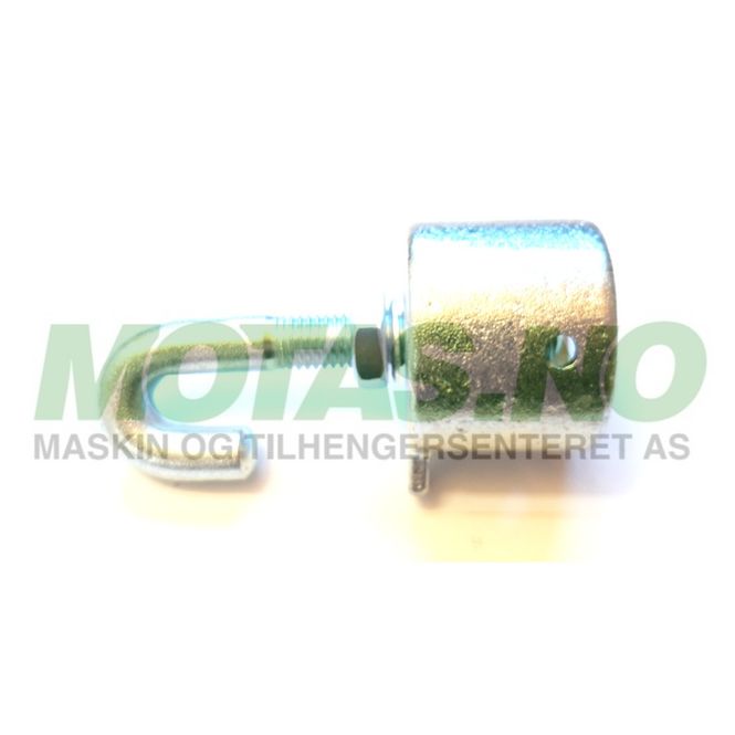 Hovedbilde Endestykke for bom mot skillevegg Humbaur