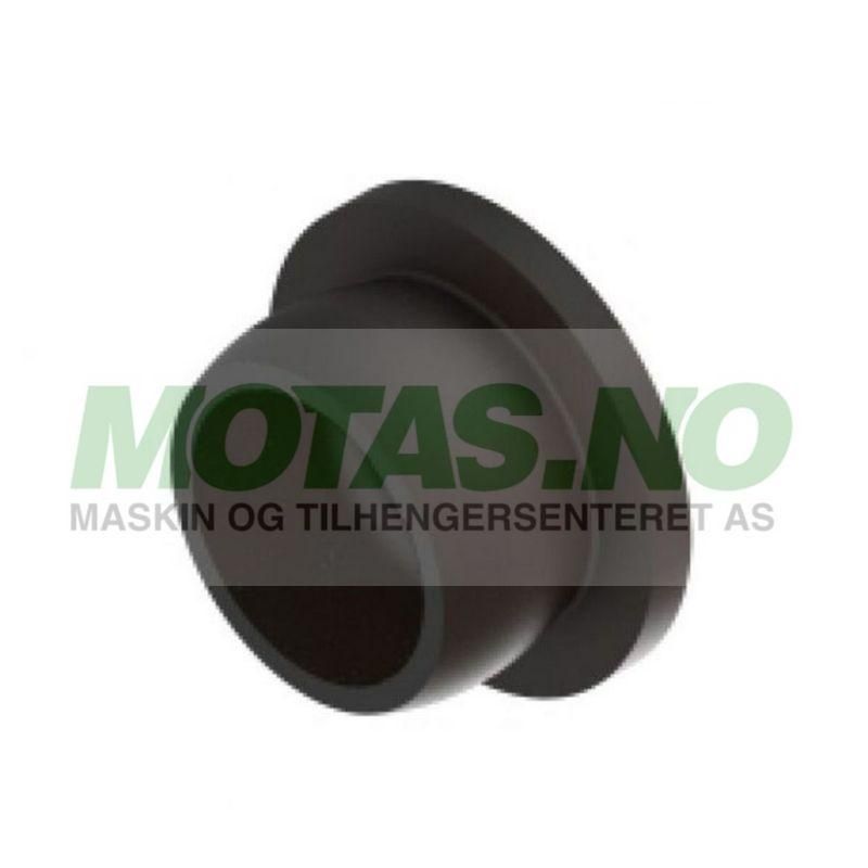 Plastplugg Ø12mm svart, Knott