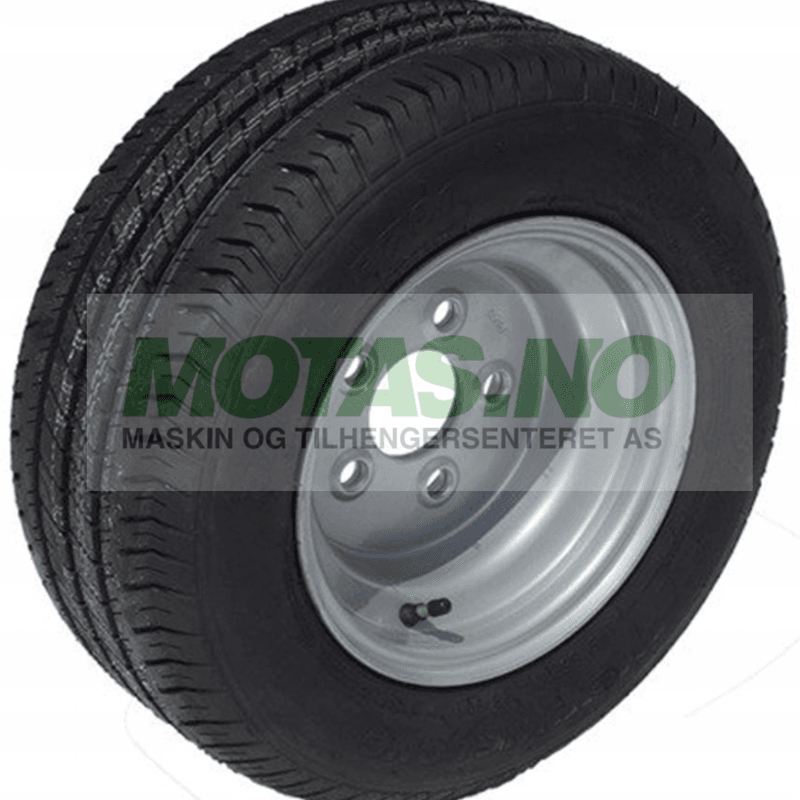 Komplett hjul 195/55 R10C M+S, 5x112 stålfelg