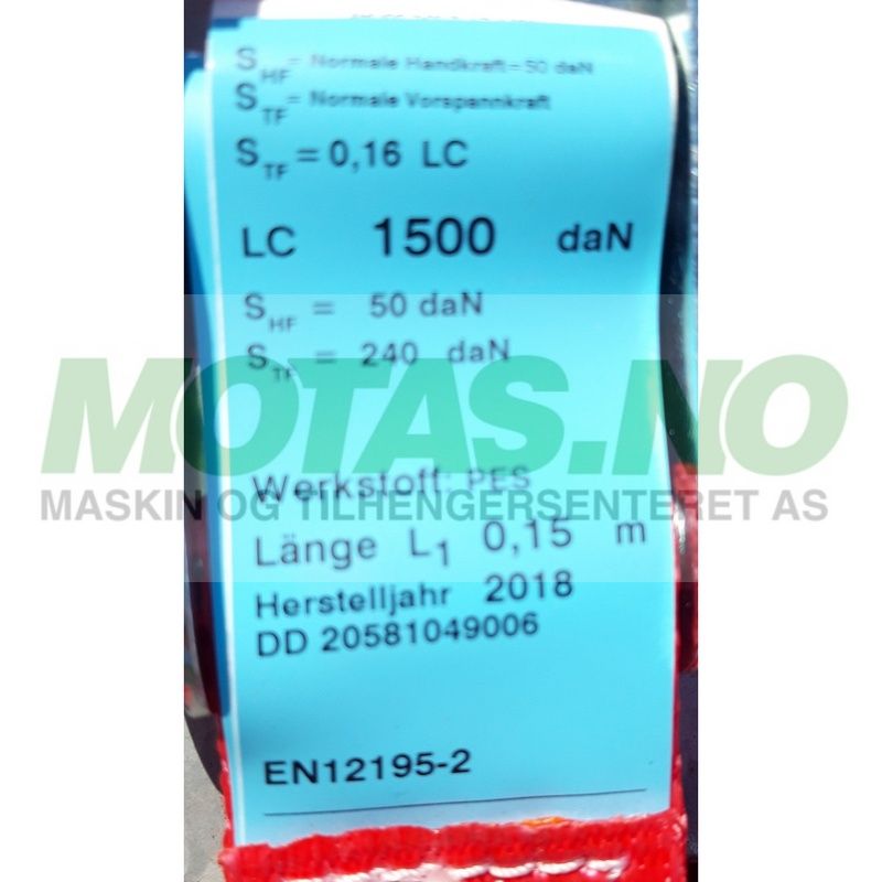 Hjulsurring 2,8m med 3 kroker