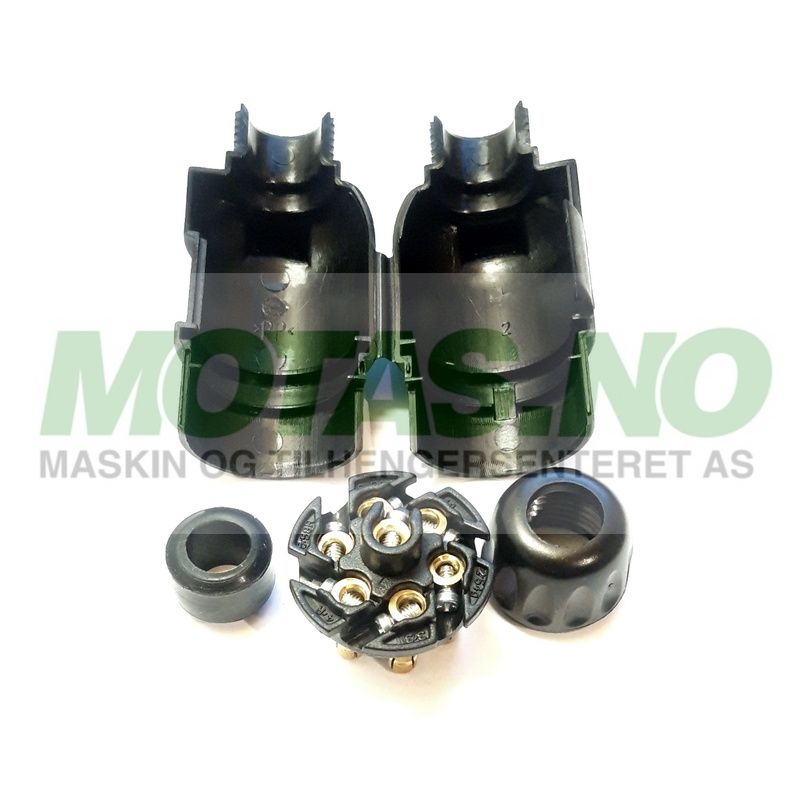 7-pols støpsel 12V skrue