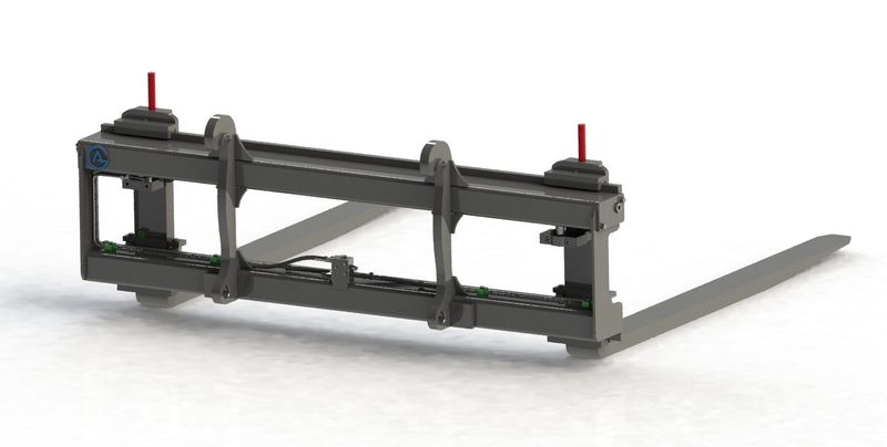 Hydraulisk pallegaffel store BM 2400/2000 8000 kg  