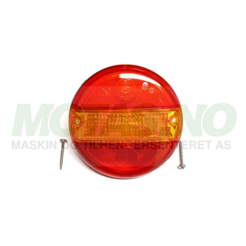 Glass 3-Kammer lampe Ø140mm 