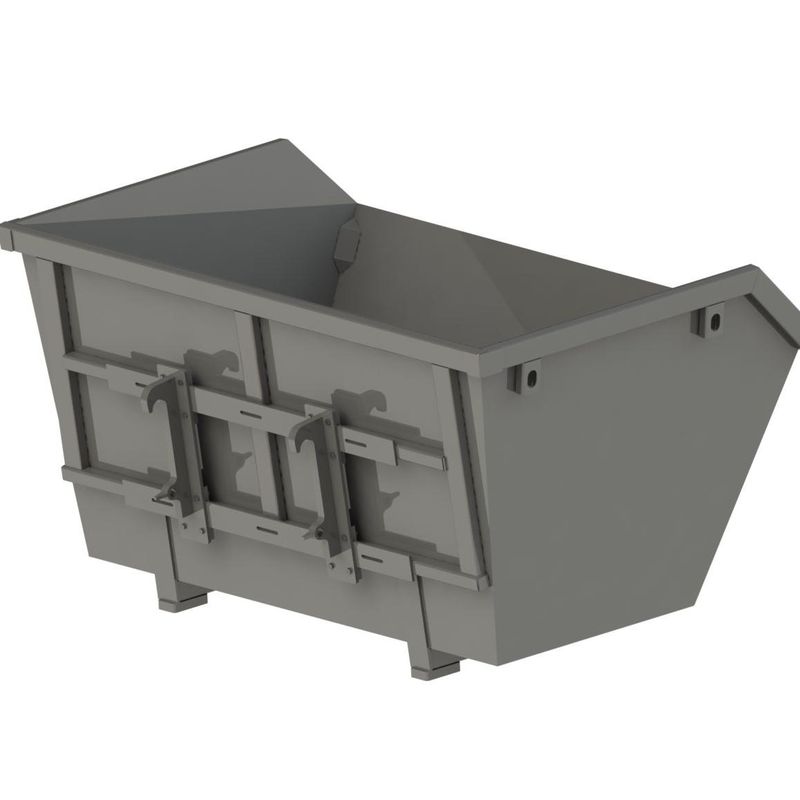 Container 3 m3 med SMS Trima