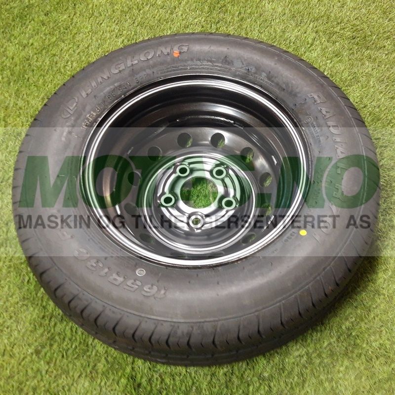 Komplett hjul 165R13C M+S 5x112 Stålfelg