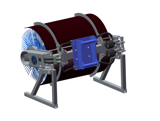 Hovedbilde Hydraulisk kost 100 cm Hydrema