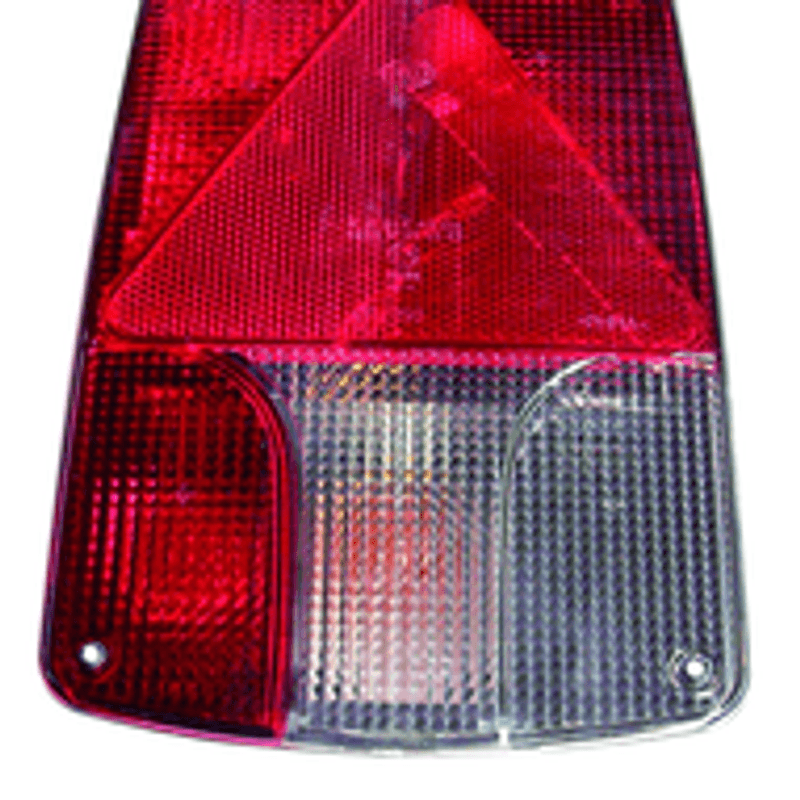 Glass Hella baklykt, Venstre