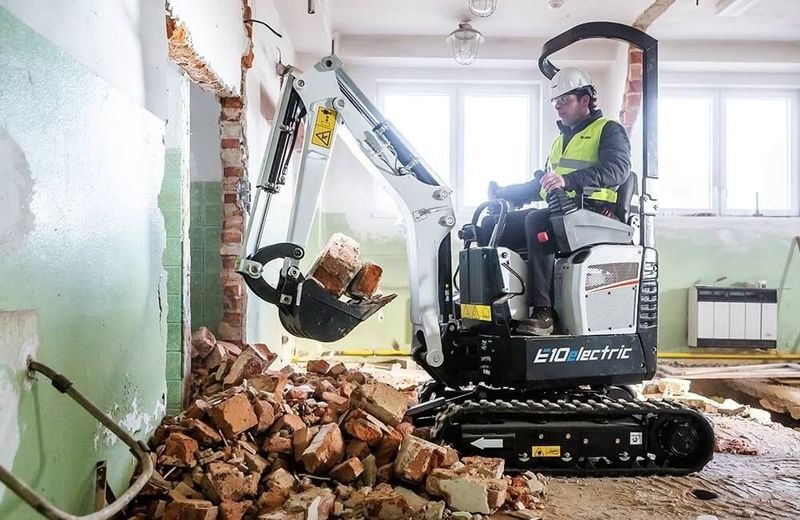 Bobcat E10e-2 elektrisk minigraver