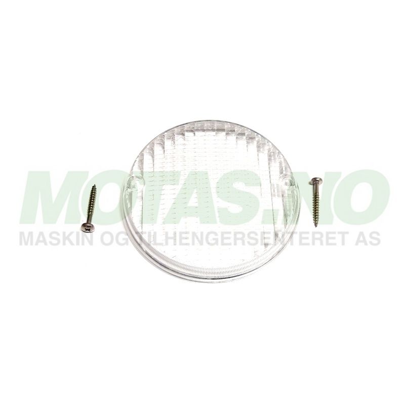 Glass Ryggelys Ø140mm